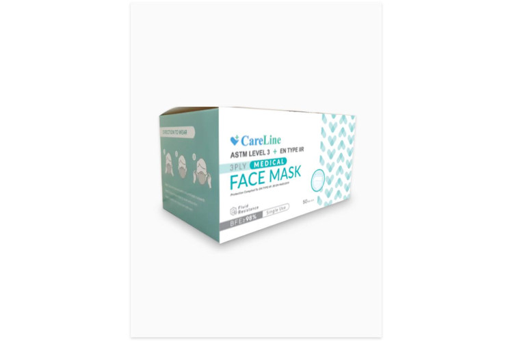 4PLY Surgical Facemask (Blue&Green)